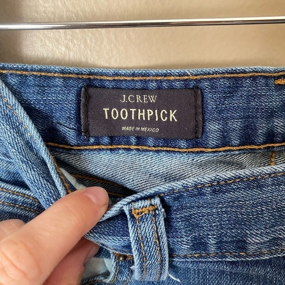 J. Crew 9” Mid Rise Toothpick Ankle Skinny - Picture 5 of 9